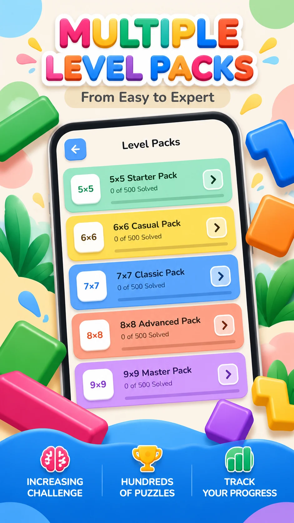 Track your progress — Color Connect promotional screenshot